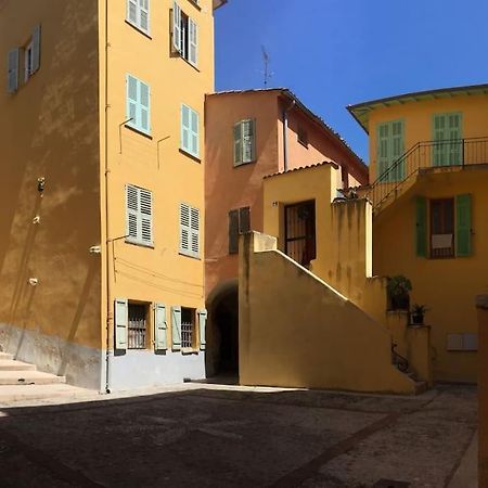 Between The Roofs Of Menton Old Town And The Sea Kültér fotó